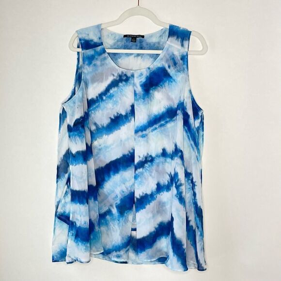 Zac & Rachel Tops - Zac & Rachel Women's 1X Blouse Sleeveless Multicolored